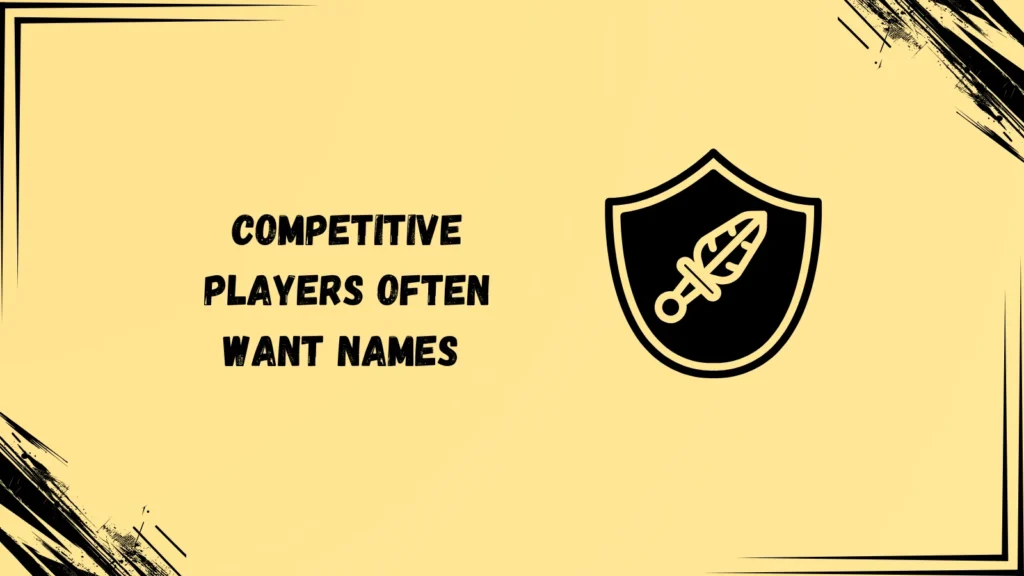 Badass Gaming Clan Names for Competitive