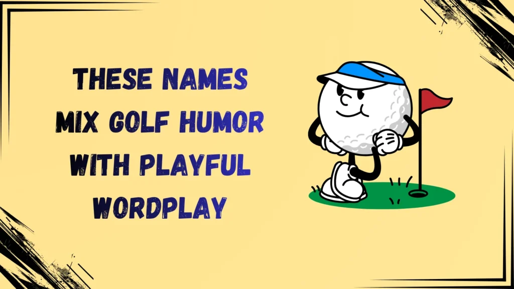 Funny Golf Team Names for Your Next