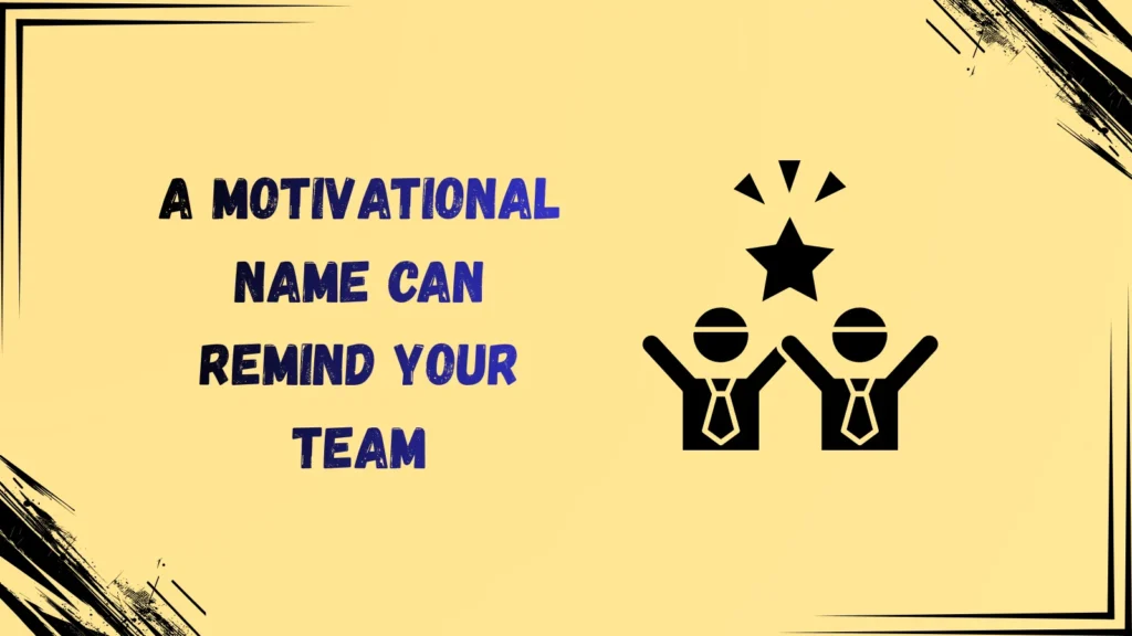 Motivational Finance Team Names