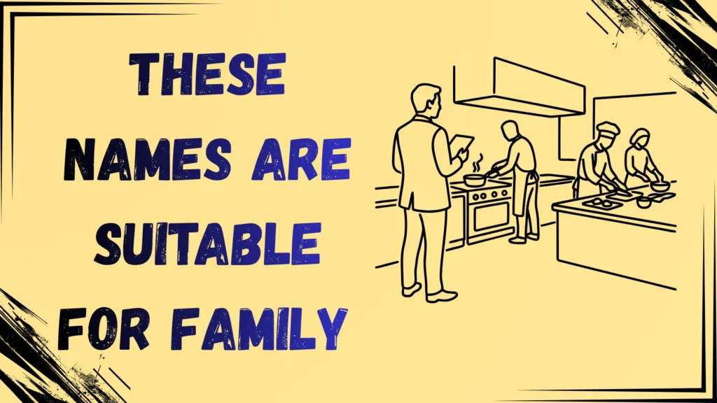 Family and Friends Cooking Team