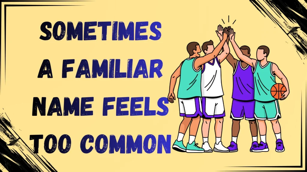 Unique Cool Classic Team Names