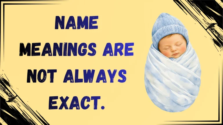 american baby names with meaning