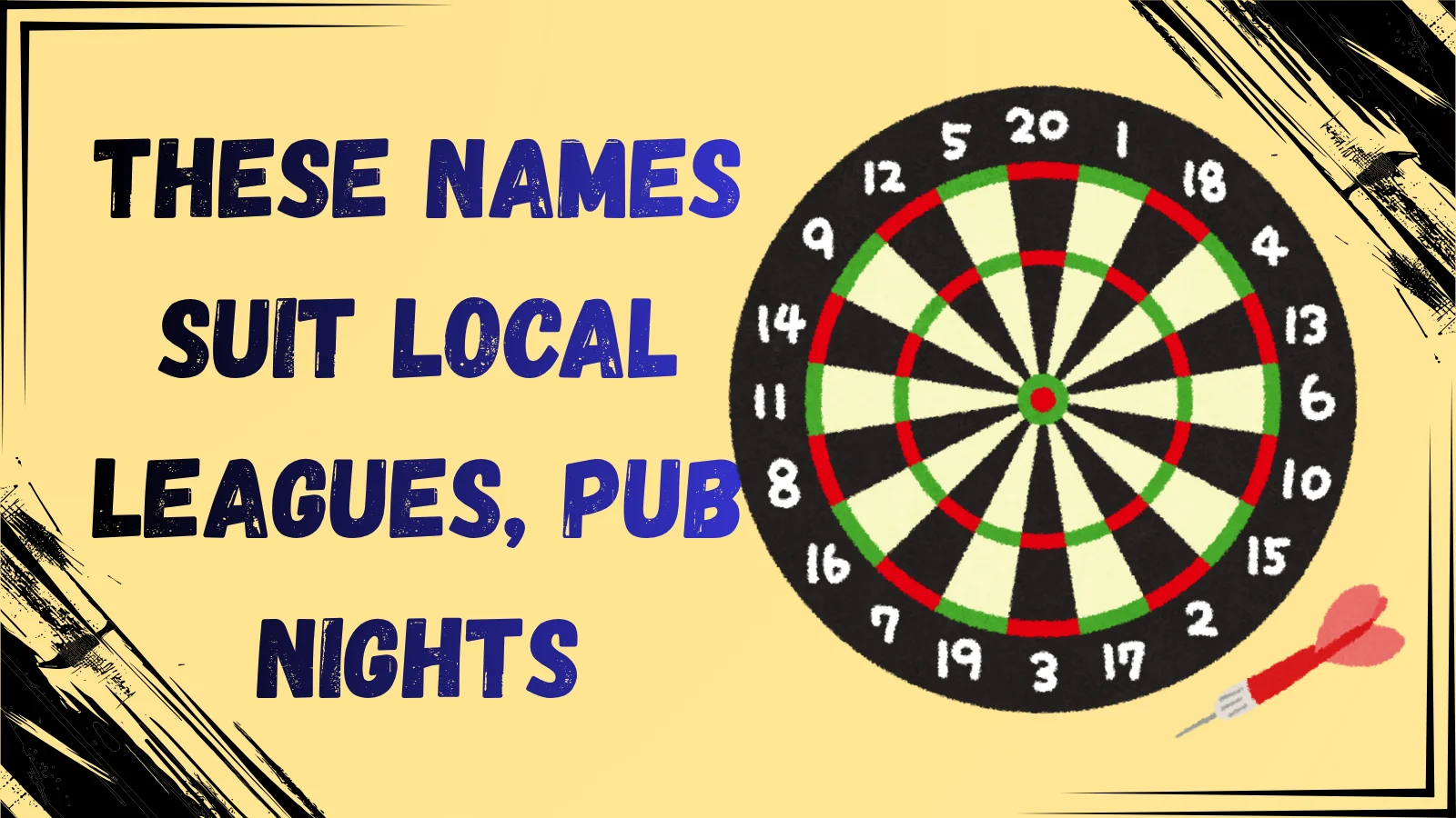 Clever Darts Team Names Brilliant Ideas for 2026