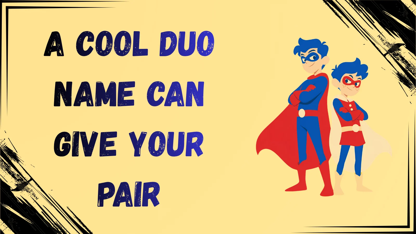 Creative Duo Names for Team Activities Epic Picks Today